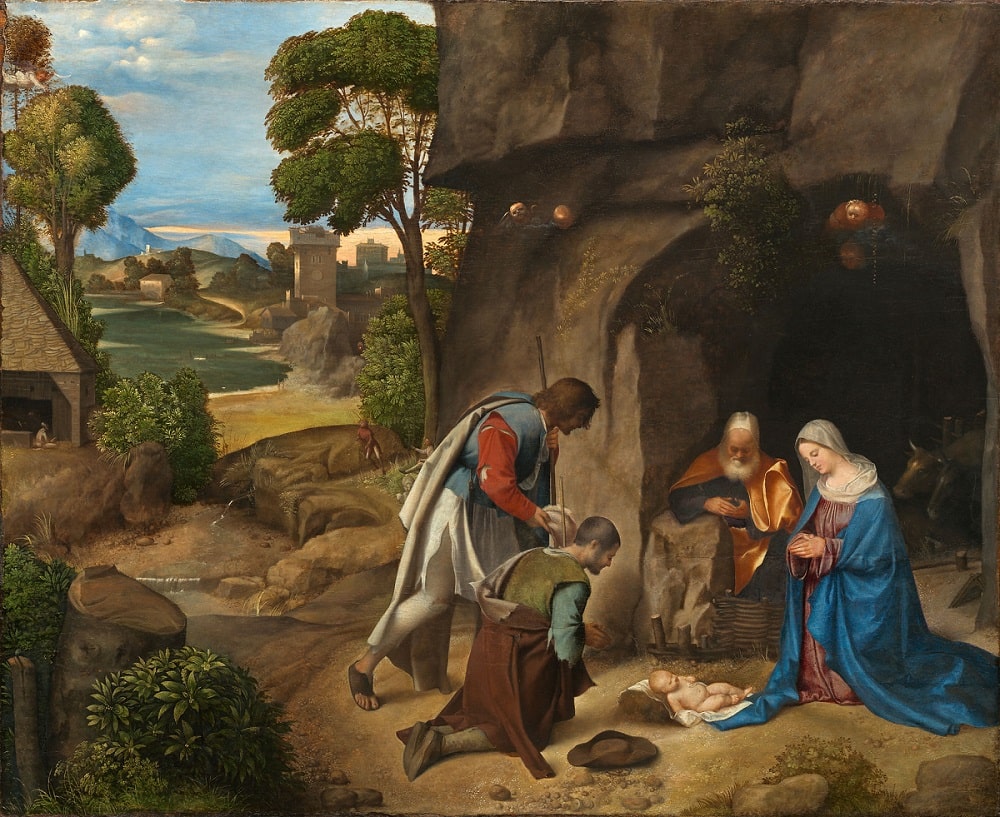 Adorazione dei pastori di Giorgione